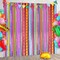2 Pack Mexican Fiesta Rainbow Foil Curtain Backdrops – Tinsel Fringe Streamers (3.3 x 6.6 ft) – Cinco de Mayo Party Decorations, Taco Bar, Posada & Carnival Photo Booth Background – Perfect for Mother's Day Card Making Displays